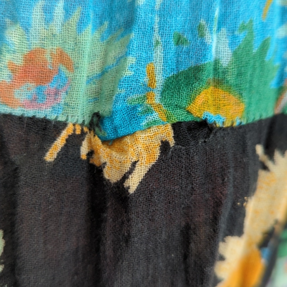 Vintage Tiered Floral Skirt - Picture 4 of 11